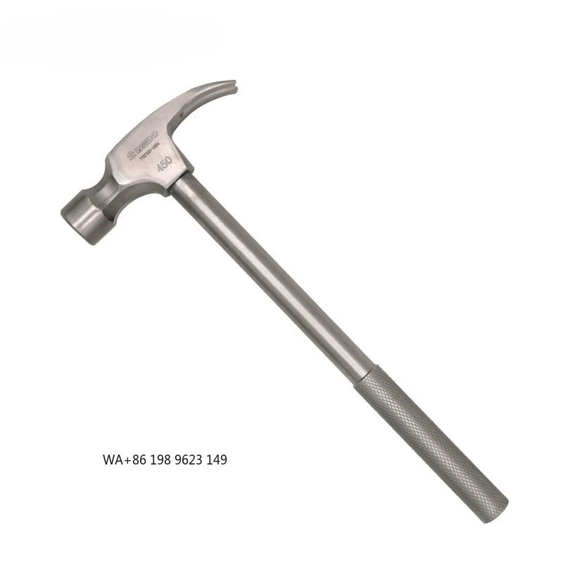 German Standard Professional Titanium Claw Hammer Non-Magnetic Lightweight Corrosion Resistant High Strength Hand Tool