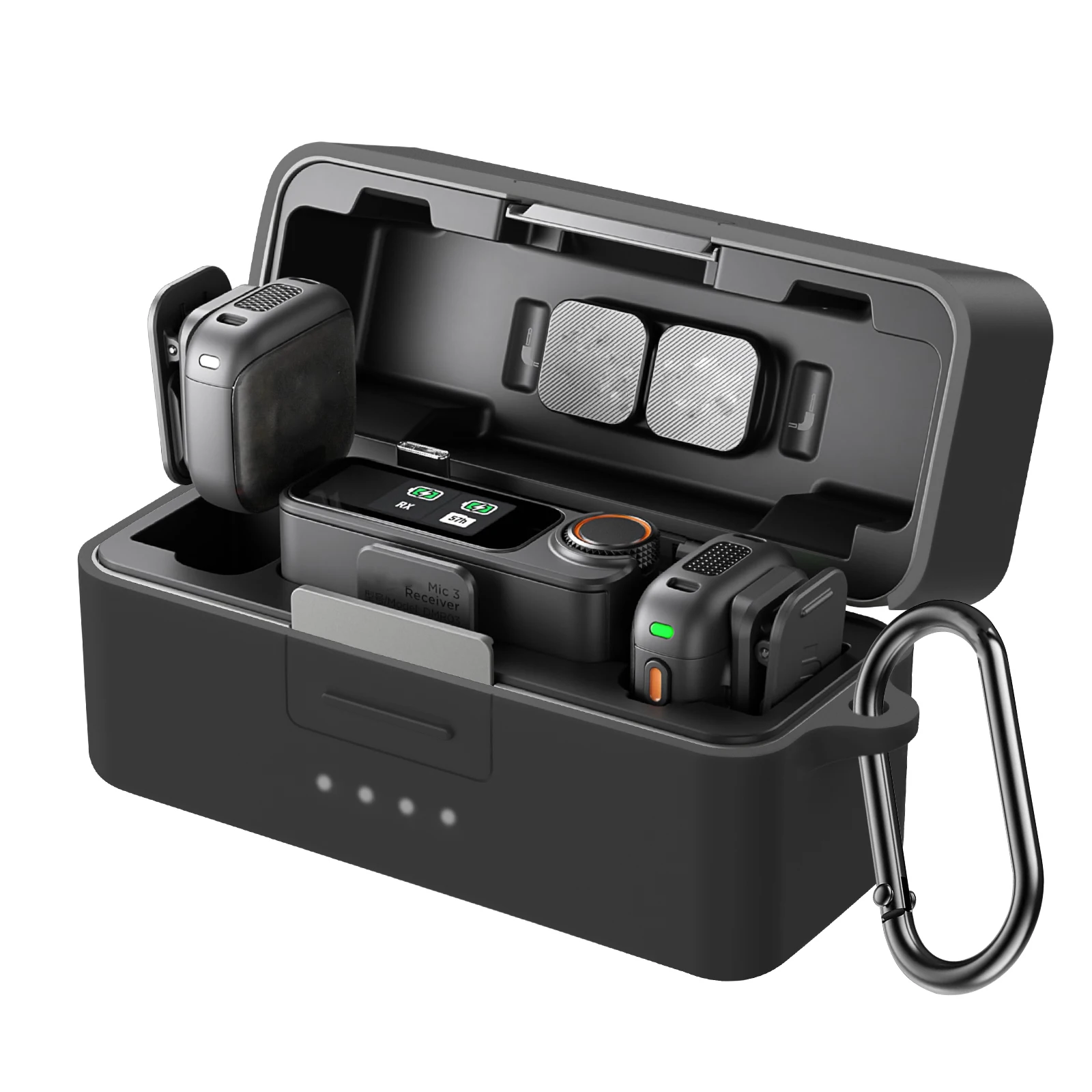 

For DJI Mic 3 Silicone Protective Case Wireless Microphone Scratch-proof Protector cover Dust prevention wireless Mic Acce