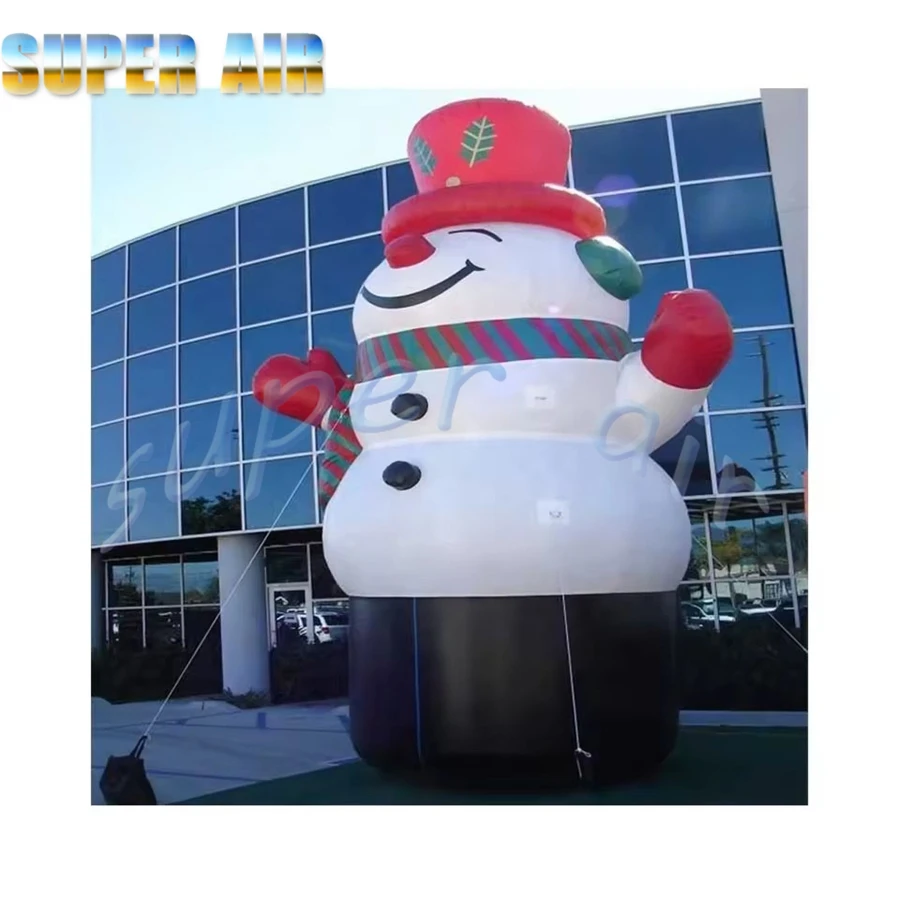 Beliebter aufblasbarer Weihnachtsschneemann für Weihnachtsfeiern zu verkaufen