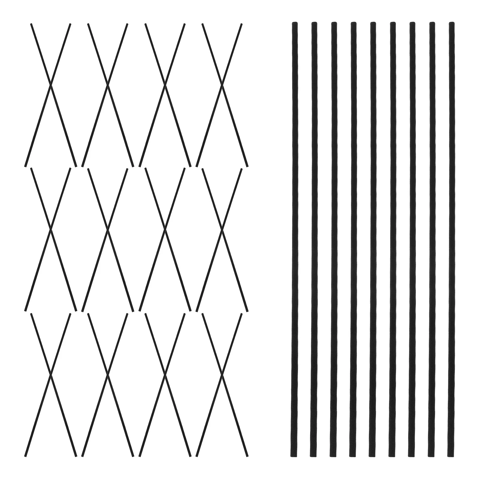 

100Pcs Fiber Aromatherapy Diffuser Sticks Nonfading Scent Reeds for Essential Oil Home Fragrance 22cm X 3mm Diffuser Sticks Ser