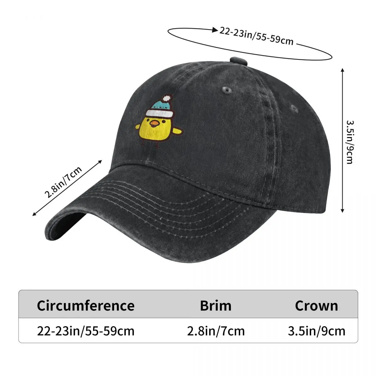 Rilakkuma - Winter 4 Baseball Cap Hiking Fishing Fitted Retro Trucker Hat Unisex Men Casual Sun-Proof Baseball Caps