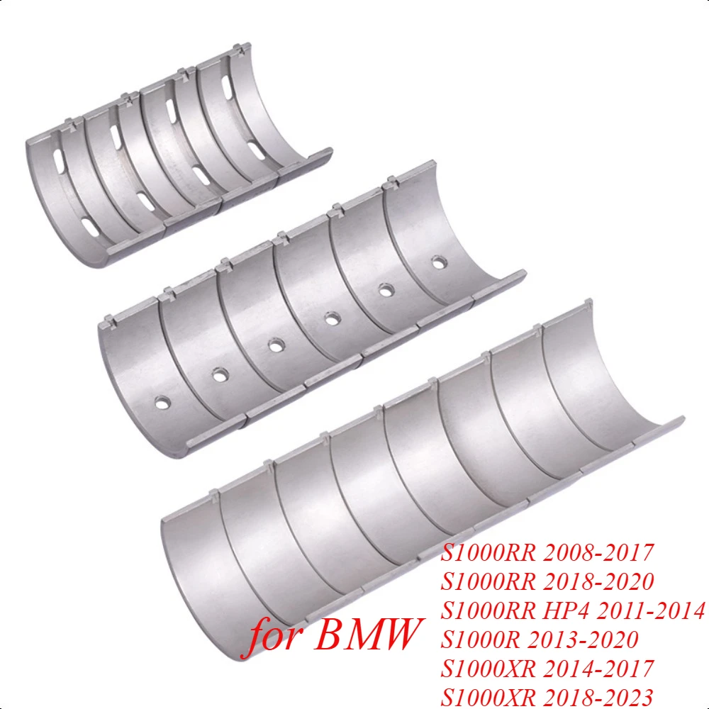 

34mm 11 21 8 520 167 Motorcycle Connecting Rod Crankshaft Bearing Kit for BWM S1000RR 2008-2017 S1000RR HP4 S1000XR 2018-2023