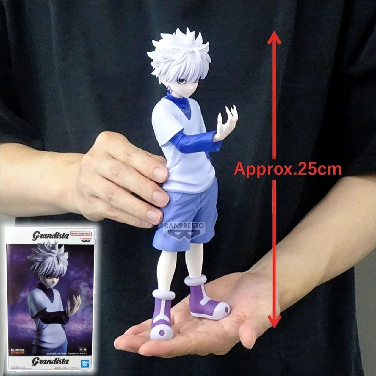 

В наличии 100% оригинальная фигурка Bandai Hunter Action Grandista, коллекционные игрушки, аниме-фигурки, подарок на день рождения