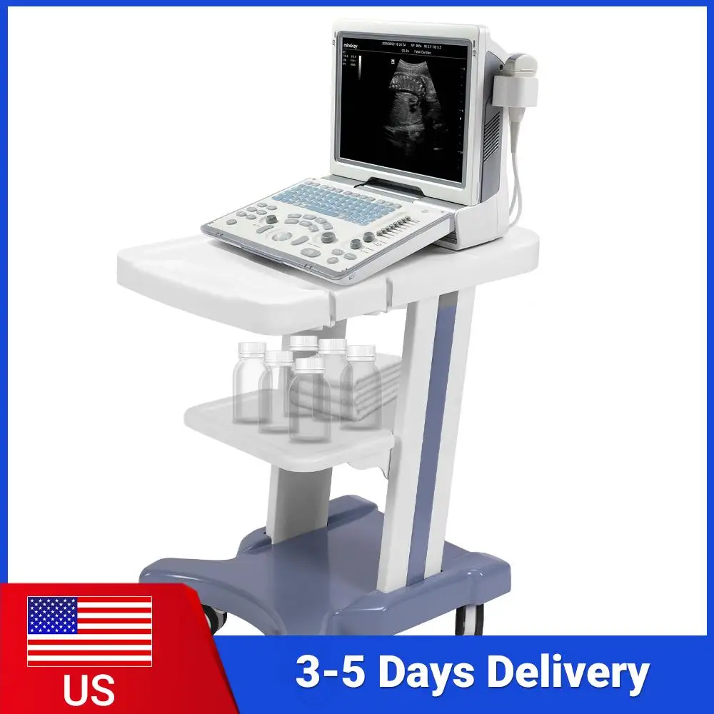 

Мобильная ультразвуковая тележка для системы ультразвукового сканирования, передвижная тележка на колесах для больниц, стоматологических клиник и салонов красоты