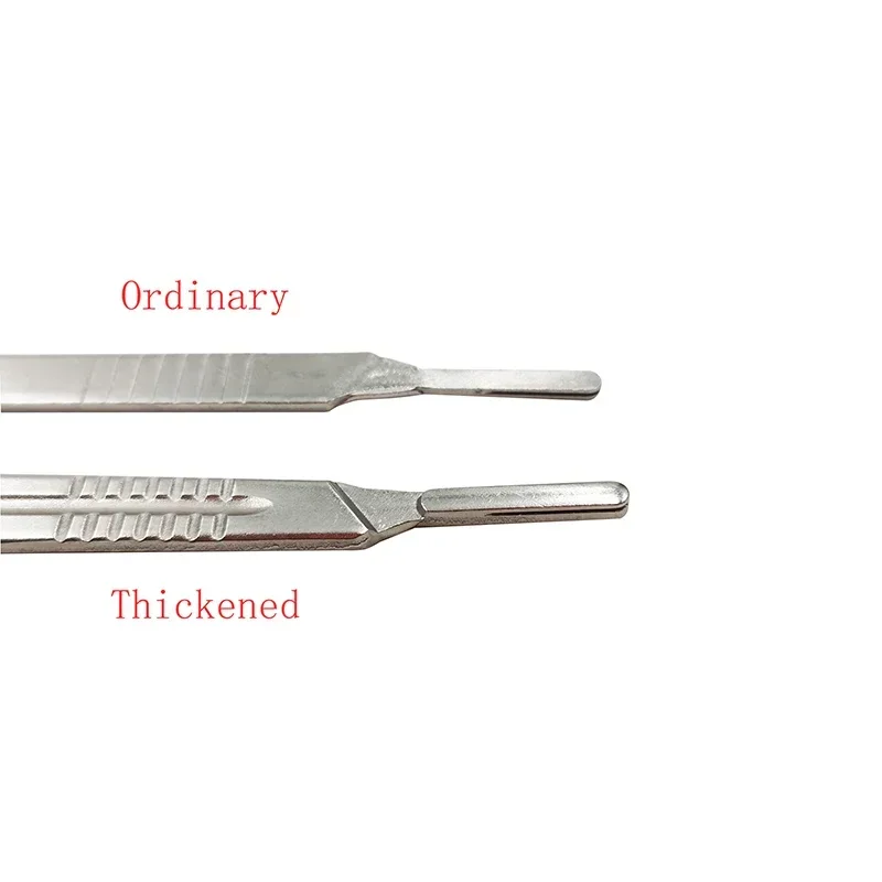 

3#4# dental stainless steel knife handle blade holder, scalpel handle tool handle