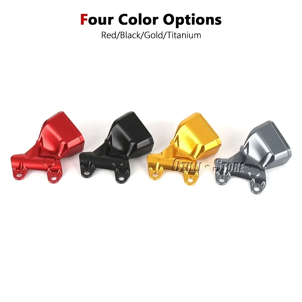 For Ducati Panigale V4 V2 Streetfighter V4 V2 Motorcycle Rear Brake Fluid Reservoir Aluminum Oil Pot Kit Parts