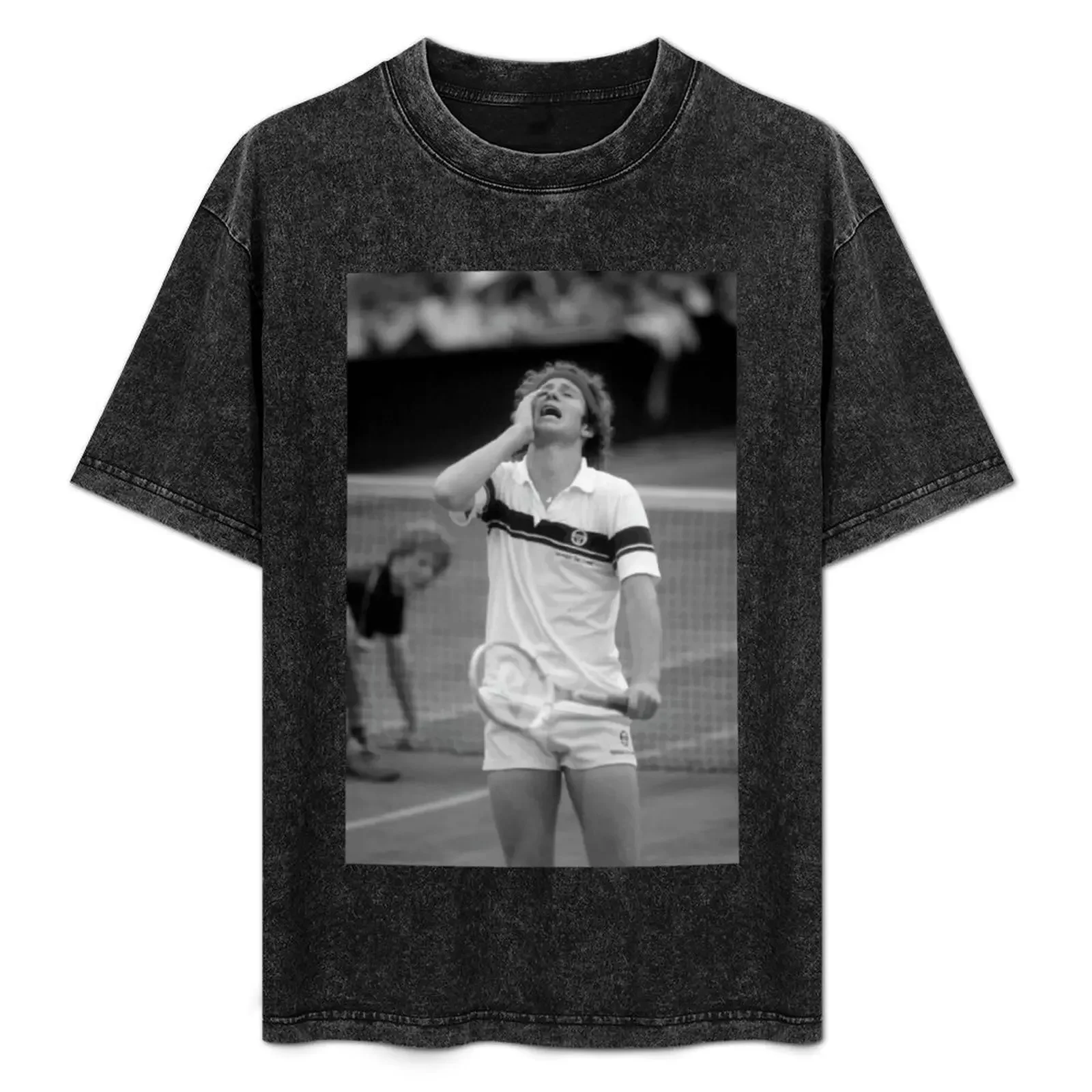 

John McEnroe Best Men Tennis Players 90s T-Shirt tees sublime plus sizes clothes t shirts for men