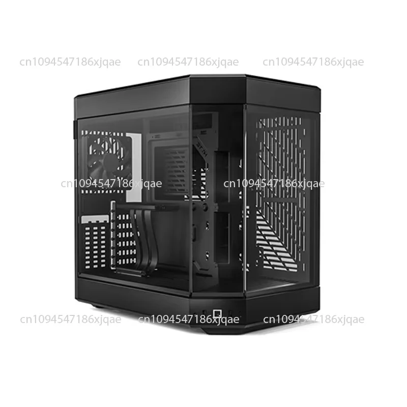 

Support 360 panoramic side view computer case LCD mid-tower case 470 x 320 x 470 mm
