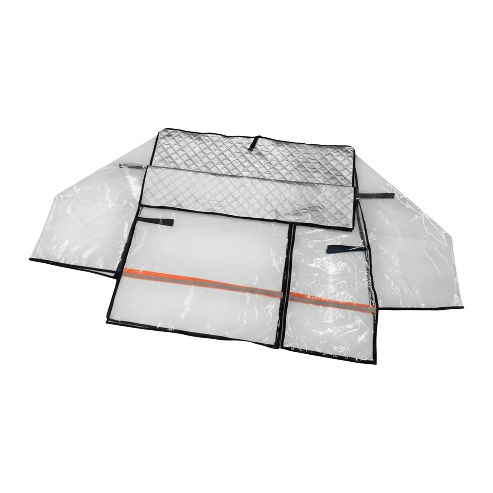 Forklift Rain Cover,Guard Universal Shade Rainproof Shelter Sun Protection Cab Enclosure Waterproof Replacement Easy to Install