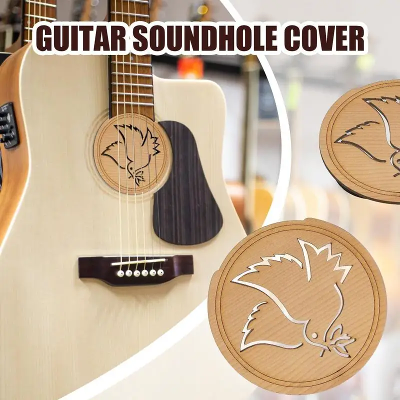 Soundhole Cover For Acoustic Guitar Light Weight Guitar Parts Guitar Accessories Portable Soundhole Cover For Family Friends