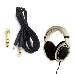 1Pc 200cm Replacement 3.5mm to 2.5mm Earphone Cable for Sennheiser HD598 HD599 HD569 HD579 HD518 Audios Cord Headset Line