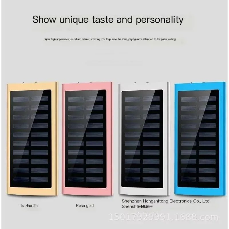20000 мАч, 2 USB, тонкий портативный аккумулятор для беспроводной зарядки на солнечной батарее для ноутбука iPhone, солнечный беспроводной аккумулятор 30000 мАч