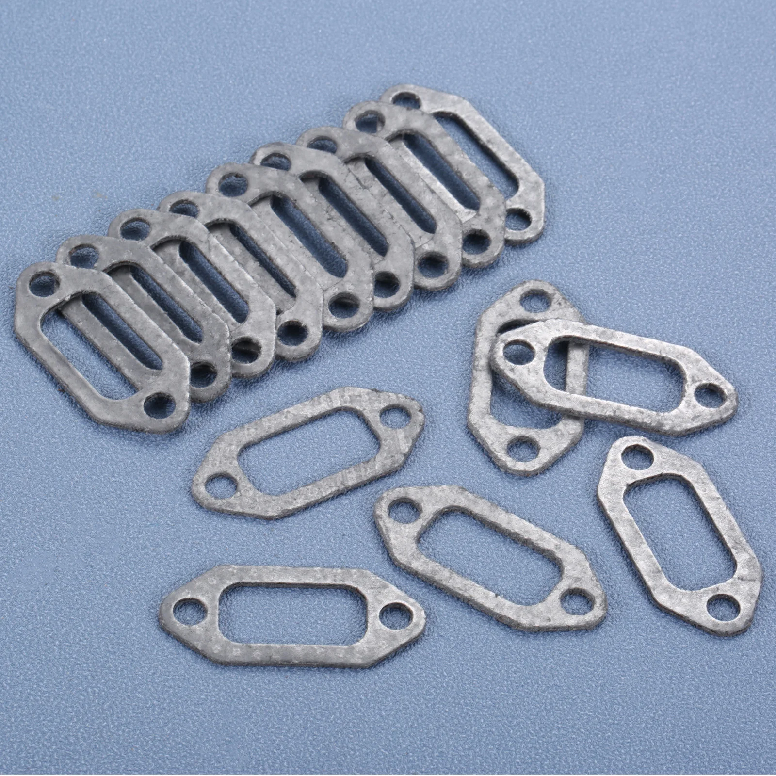 15pcs Muffler Exhaust Gaskets for Husqvarna 61 268 272 272XP 66 266 Chainsaw Replacement for 503 40 54-01 Garden Spare Parts