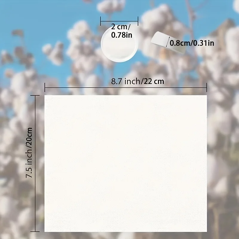กระดาษทิชชูแบบผ้าอัด 10 ชิ้น