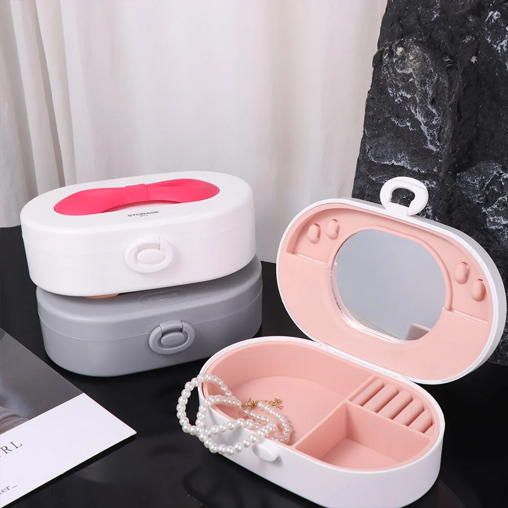 

Модное ожерелье, браслет, упаковочная коробка для ювелирных изделий, кольца, органайзер для хранения ювелирных изделий, держатель, пылезащитные серьги, витрина для путешествий