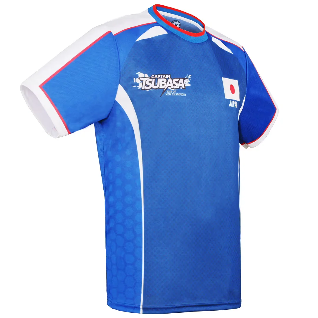 2024 Captain Tsubasa TOHO Soccer Jersey 3D Printing T-shirt with customizable ID