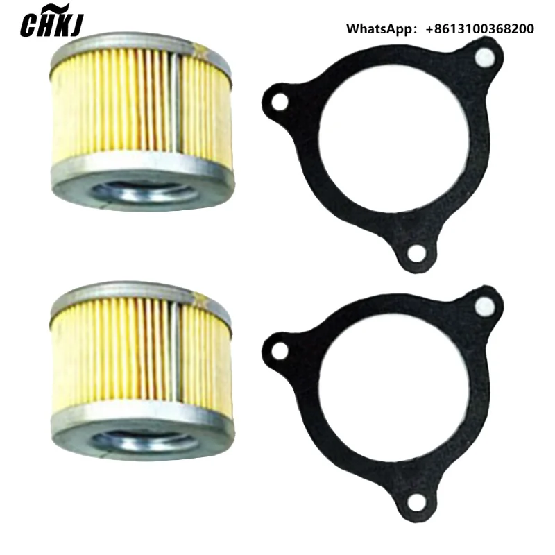 Kit de filtro de aceite CHKJ2PCS con junta 888464 compatible con motocicleta Royal Enfield Himalayan EZ Scram 411