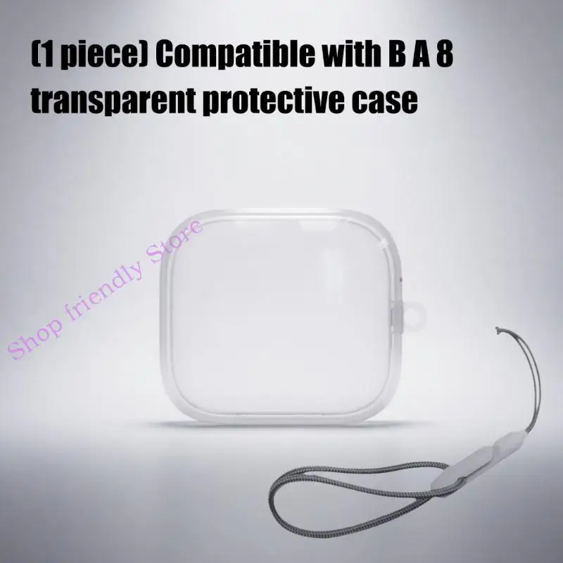 Headphone Cover Shockproof Wrap Case Skin Antiscratch Guard Washable Soft TPU Housing Shell Enhances Grip for Buds Air 8