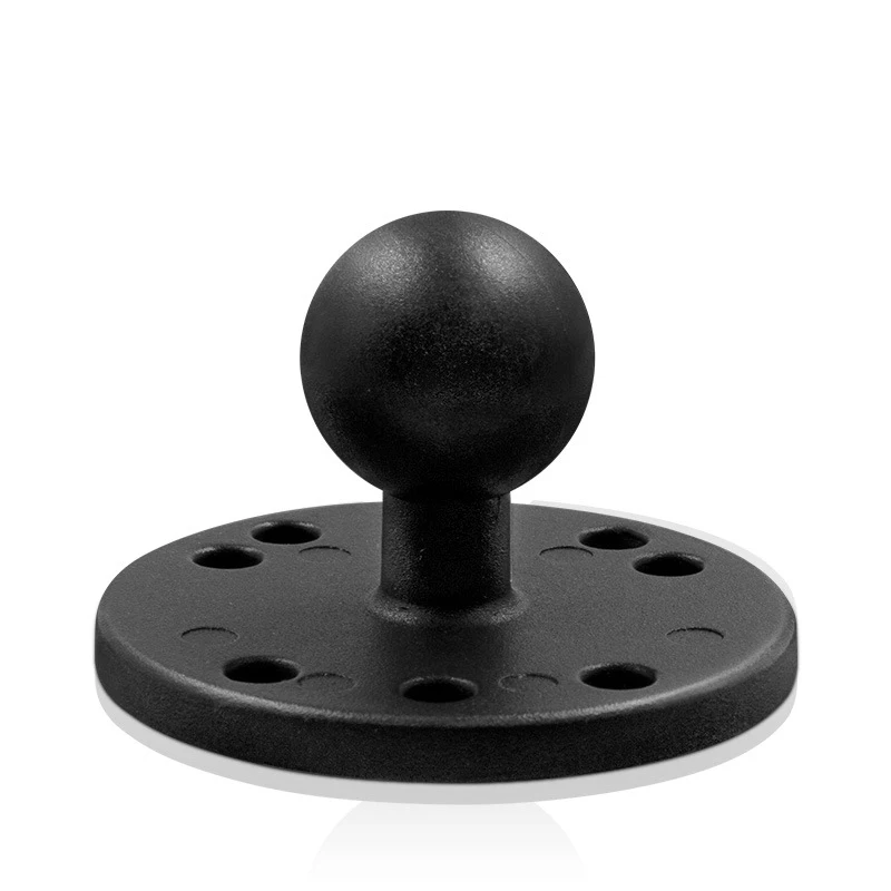 Plaque adaptatrice ronde AMPS de 25 mm / 1 pouce pour support de fixation à double rotule industriel pour Garmin Lowrance Humminbird