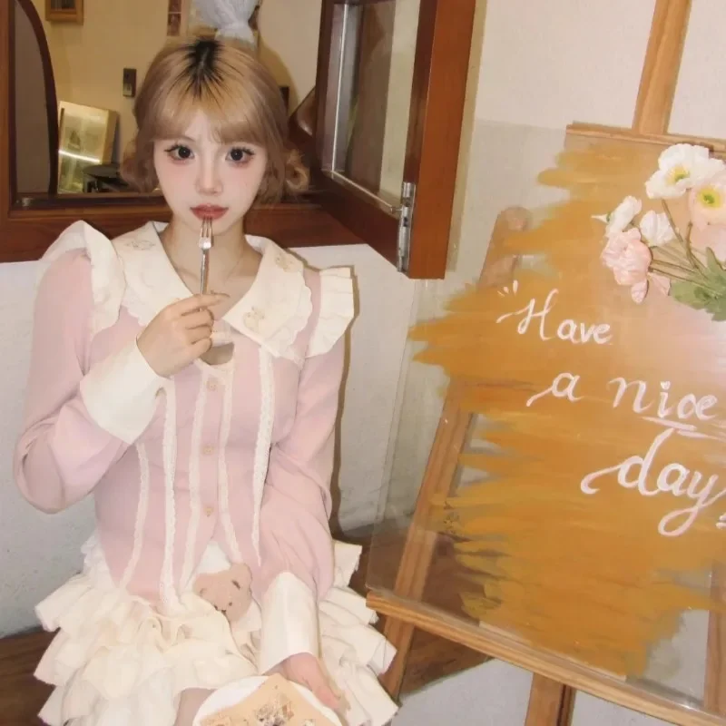 Y2k تي شيرت حريمي نحيف على الطراز الكوري كل مباراة حلوة بناتي تلميذة موضة مصممة Blusas لطيف Harajuku العطاء Ins