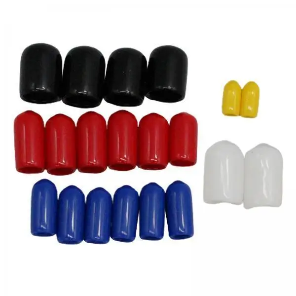 Multicolor Vacuum Caps Assorted Automotive Rubber End Covers Carburetor Fittings Kit for GM Chevy Ford Chrysler