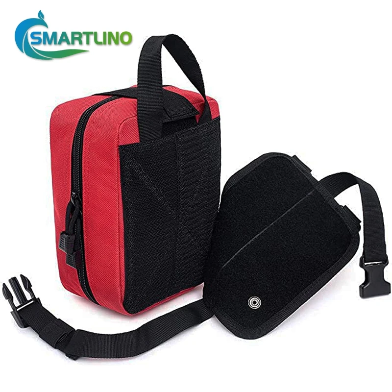 Imagem -02 - Kit de Primeiros Socorros Tático Portátil Bolsa Médico Bolsa Edc para Caminhadas Viagem Emergência em Casa Case de Tratamento Suprimentos de Sobrevivência ao ar Livre