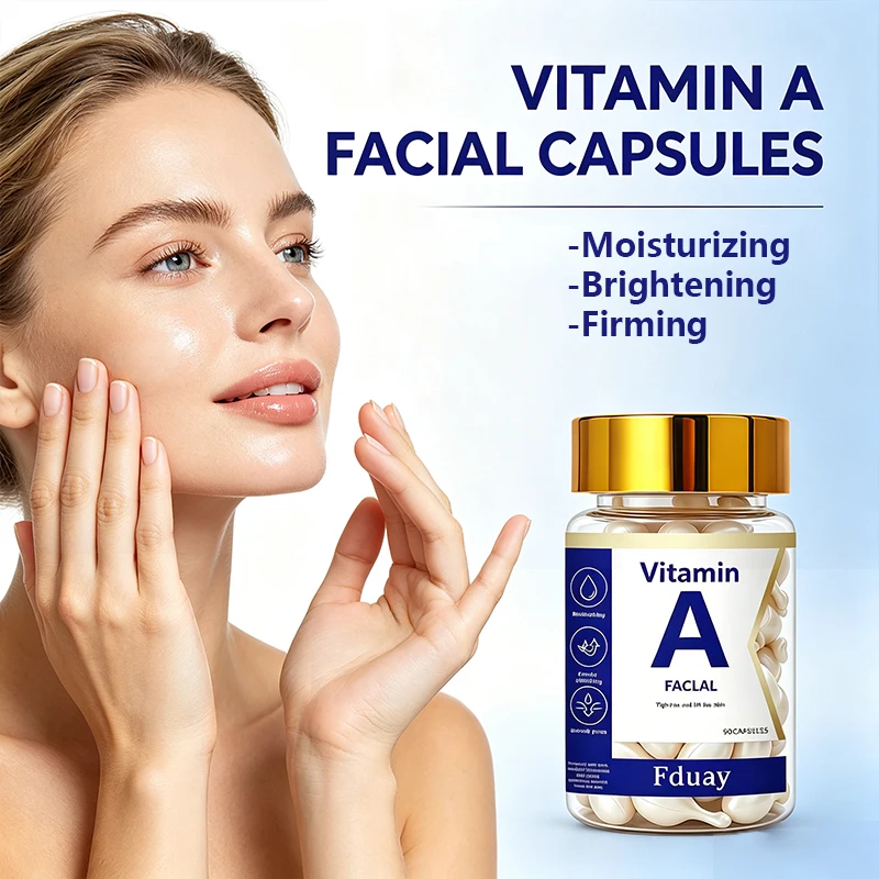 Moisturizing & Firming Skincare Capsules, Tighten, Lift and Smooth Pores