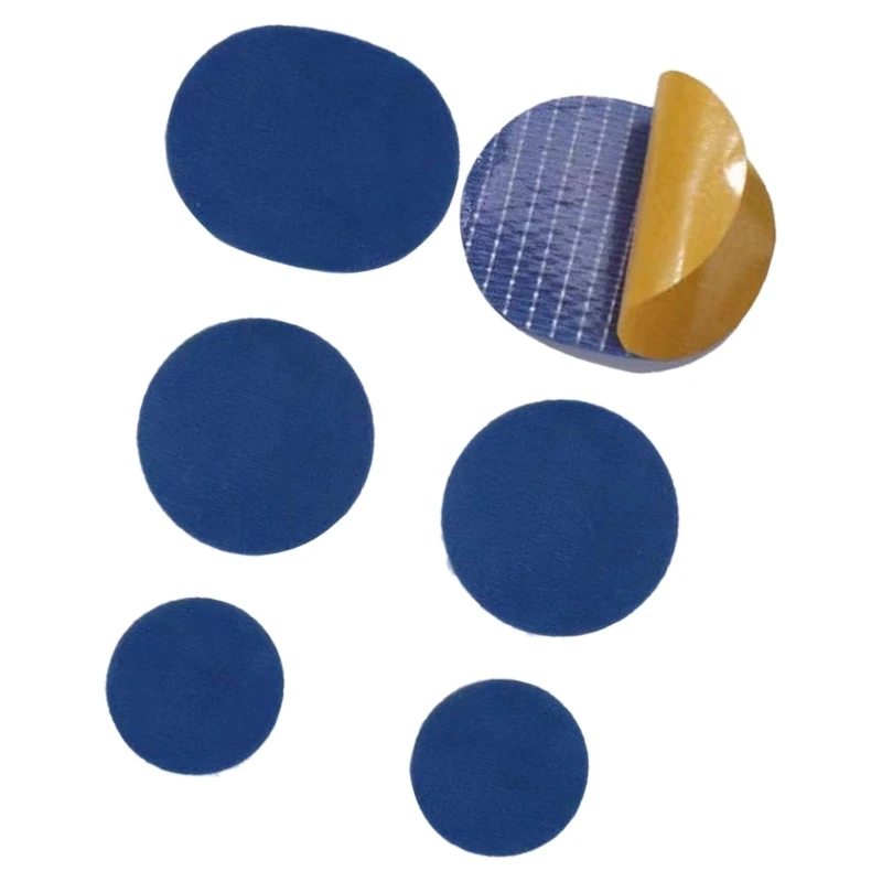 Q39E Sneaker Heel Repair Patches Uppers Hole Repair Sticker Quick Shoe Stickers Adhesive Mesh Shoes Hole Repair Sticker
