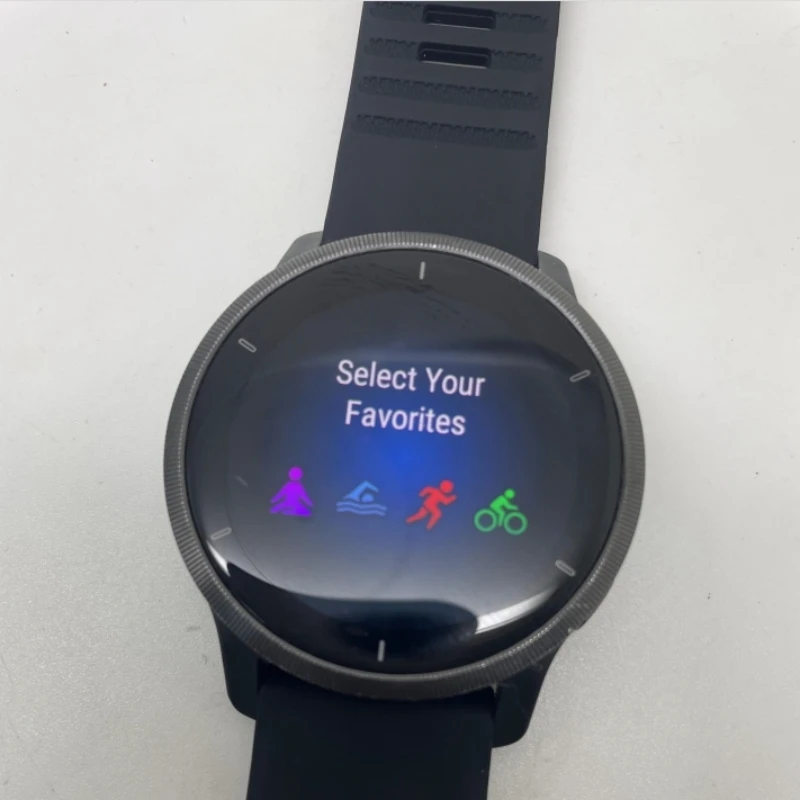 Garmin venu 2 jam tangan pintar, arloji Cerdas sensor detak jantung optik AMOLED giroskop barometrik