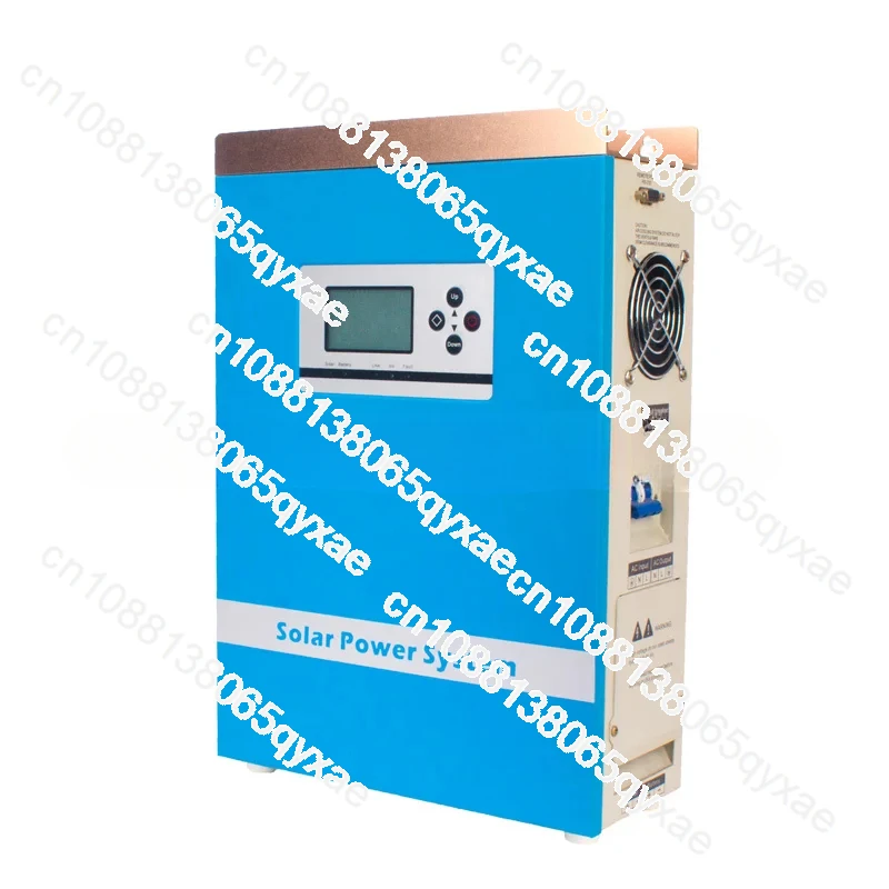 1KW 1.5KW 3KW Hybrid Pure Sine Inverter with Charging Controller Integrated Off Grid Solar Energy