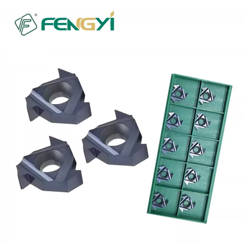 Imagem -03 - Inserções de Torneamento Externo Fengyi Contraforte Americano 16ir 16er20 16 12 10 sobre M20 Tp04 45 ° ° 10 Pcs