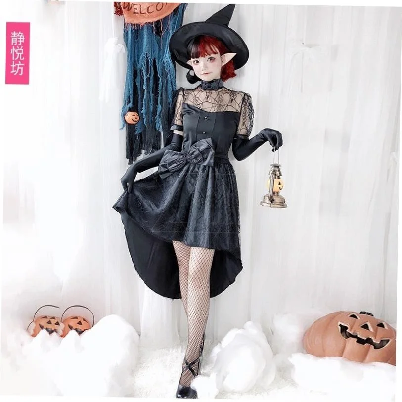 Sexy Halloween-Kostüm für Erwachsene, Hexe, Geisterbraut, Damenbekleidung, Bühnenaufführung, traditionelles chinesisches ethnisches Sle