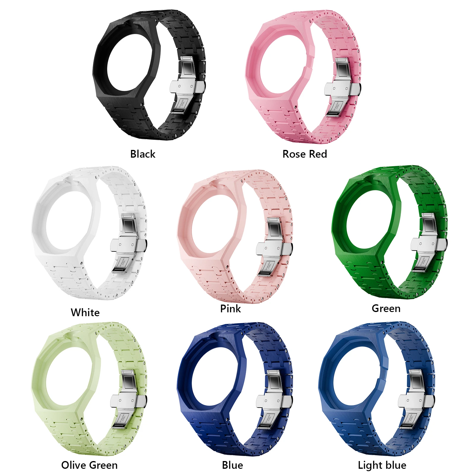 1pc Ceramic Modification Kit for Swatch X AP Royal POP Biomaterials Watch Case + bioceramic Strap Pocket Changer To Wristwatch