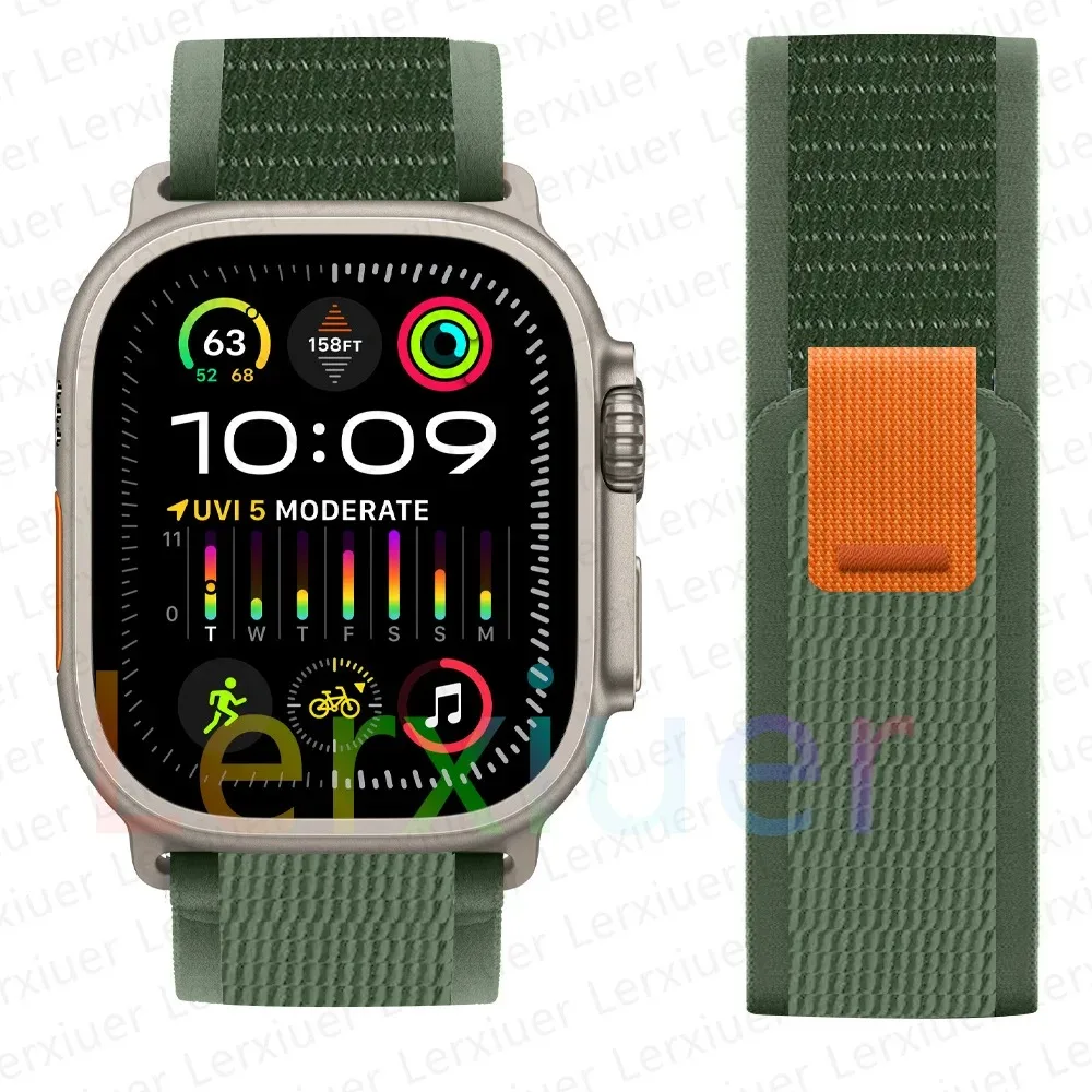Trail loop Voor apple watch ultra 2 Band 49mm 44mm 40mm 45mm 41mm 42mm 38 correa armband iWatch serie 7 6 se 8 9 10 46mm bandjes