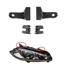 For Jaguar XF 2012-2015 1 Set Headlight Bracket Clip Repair Paw Headlamp Accessories ABS Plastic Feet Fixing Claw Repair kit