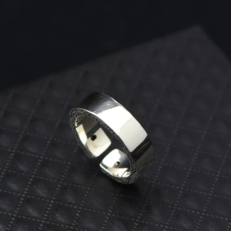 God's Almighty Eye Open Ring Personalized Men and Women Retro Glossy Simple Can Be Used As Tail Ring Finger Decoration