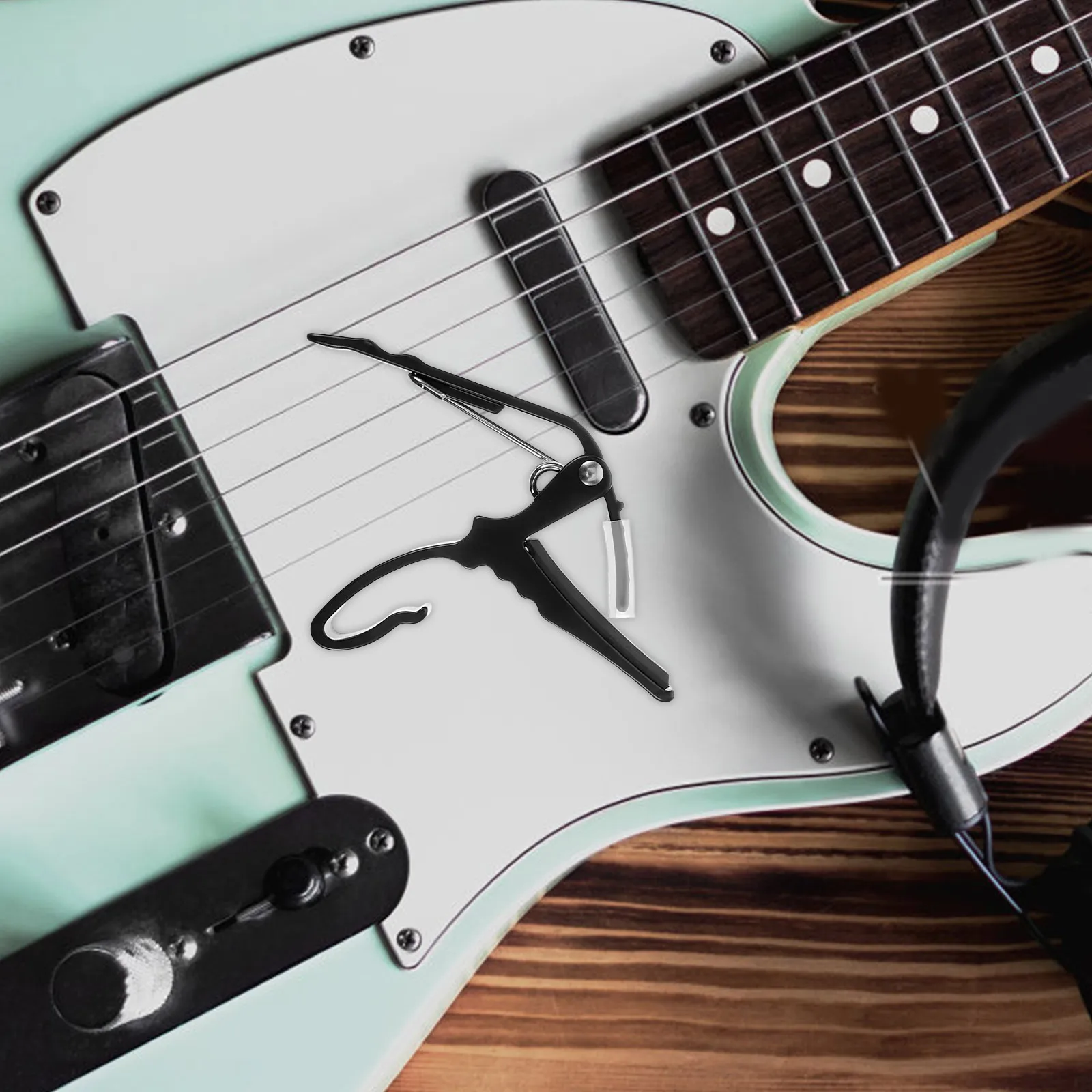 

Guitar Capo Adjustable Alloy Clamp Durable Acoustic Accessories Electric for Folk