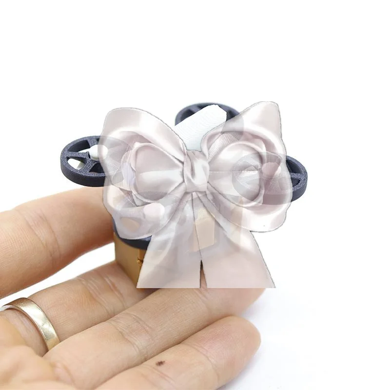 1 Set Mini Simulated Unmanned Aerial Vehicle Doll Accessories Toys 1/12 Dollhouse Miniature Scene Decoration Photography Props
