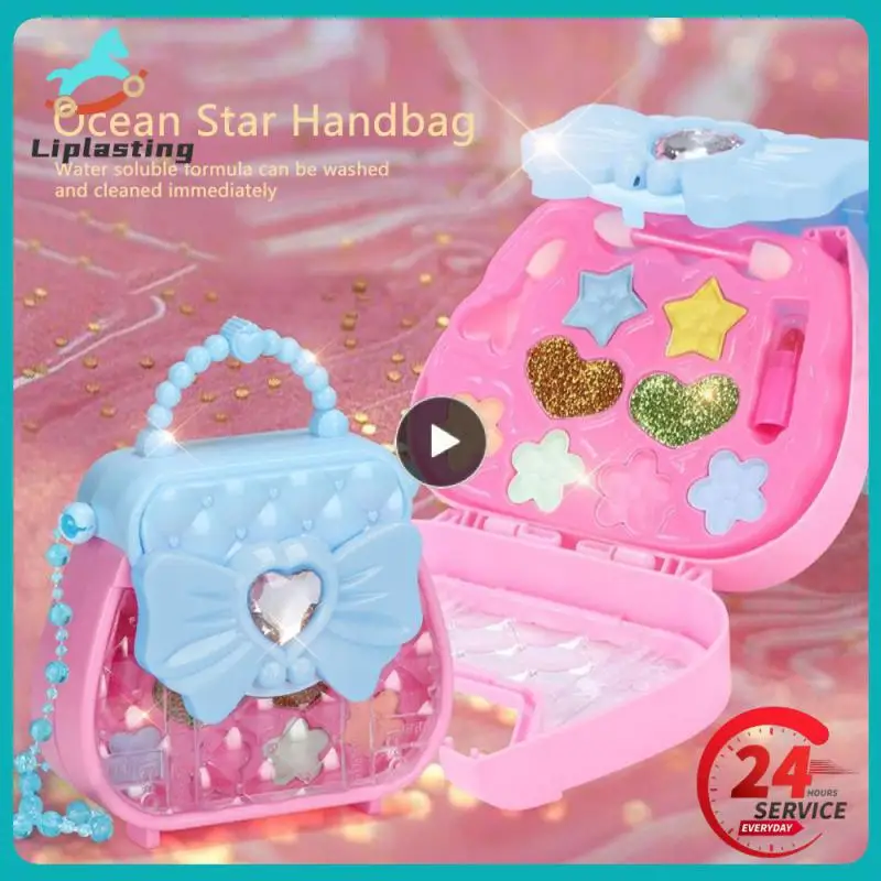 Makeup Toys Play Imaginative Creative Portable Pleasure Portable Makeup Toy Set Cosmetic Handbag Set Girl Handbag Handbag