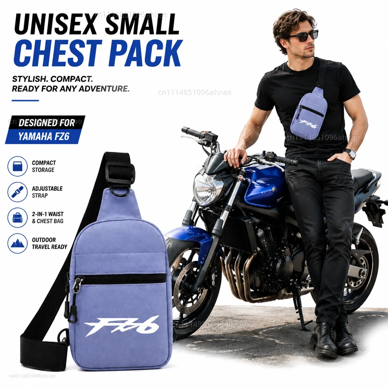 Motorcycle 2In1 Multi-functional Waist Bag Chest Bag Outdoor Travel Bag For Yamaha FZ6 FZ-6 ZF6N FZ6R FAZER All Year