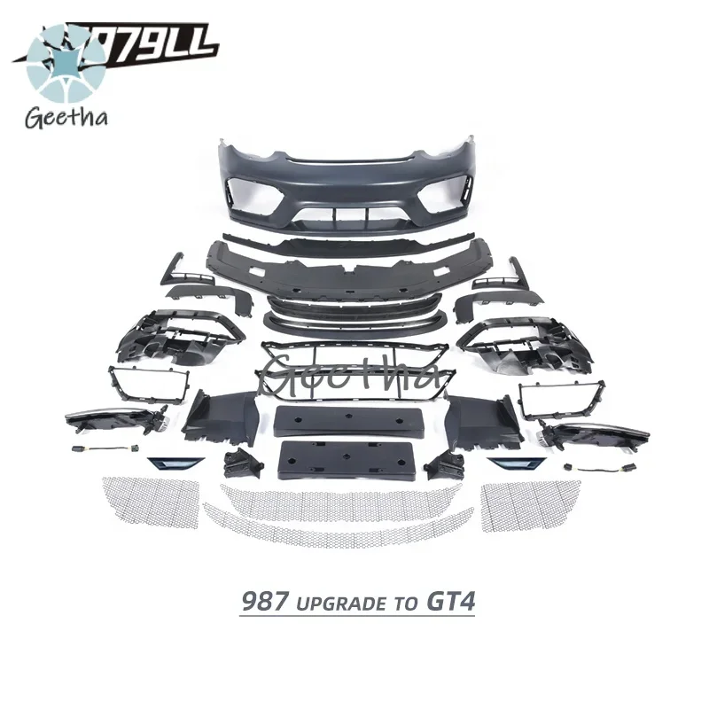 

[1979LL] Car Bodykit 2009 2010 2011 2012 987 Front Bumper Upgrade to GT4 RS Body Kit for Porsche Boxster Cayman