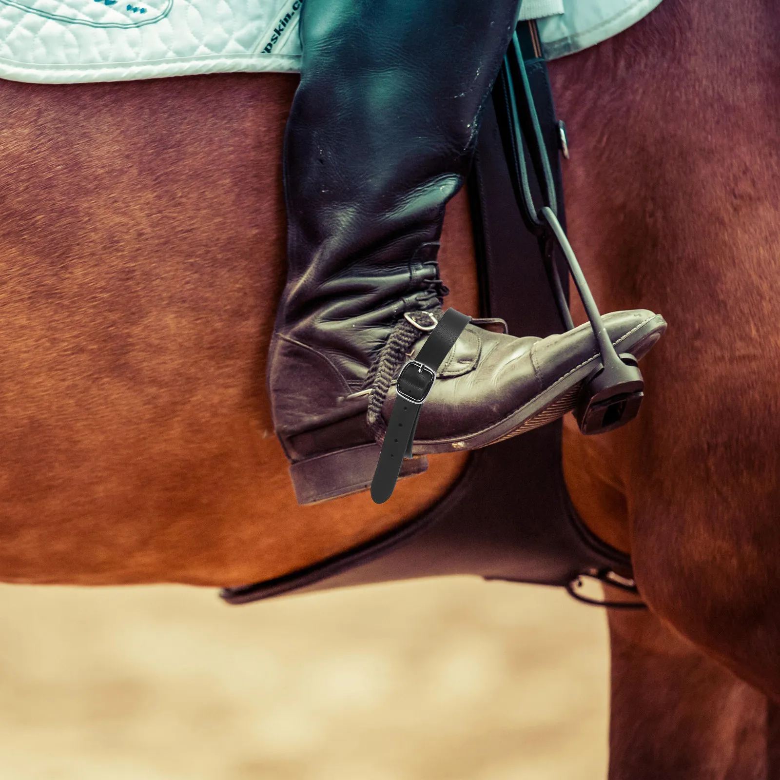 1-par-de-correias-de-espora-premium-de-segunda-camada-com-fivela-de-metal-design-ingles-para-botas-de-cowboy-e-equipamento-de-montaria
