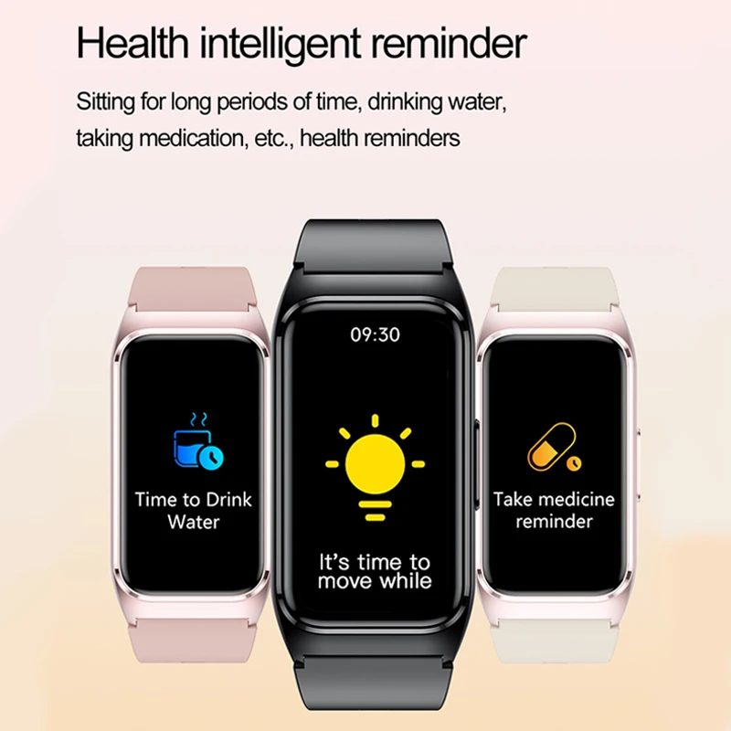 ECG + PPG ساعة ذكية الرجال ضغط الدم حمض اليوريك الدهون في الدم دعوة تذكير الصحة Smartwatch النساء مقاوم للماء لنظام أندرويد IOS 2025 #5