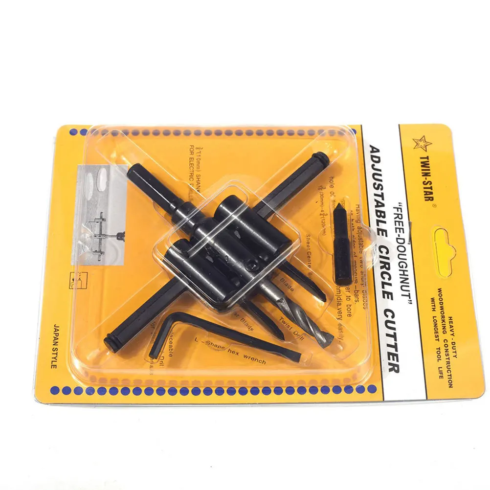 

30mm 300mm Woodworking Hole Saw Black Carpenter Aircraft Bits Grinder Drills Alloy Smooth DIY Speaker Plastic Board H Electric