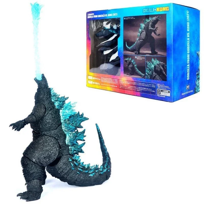 Godzilla Action Figure Toys 2021 Movie SHM Edition Monster Godzilla articolato collezione PVC modello ornamento regalo per bambini