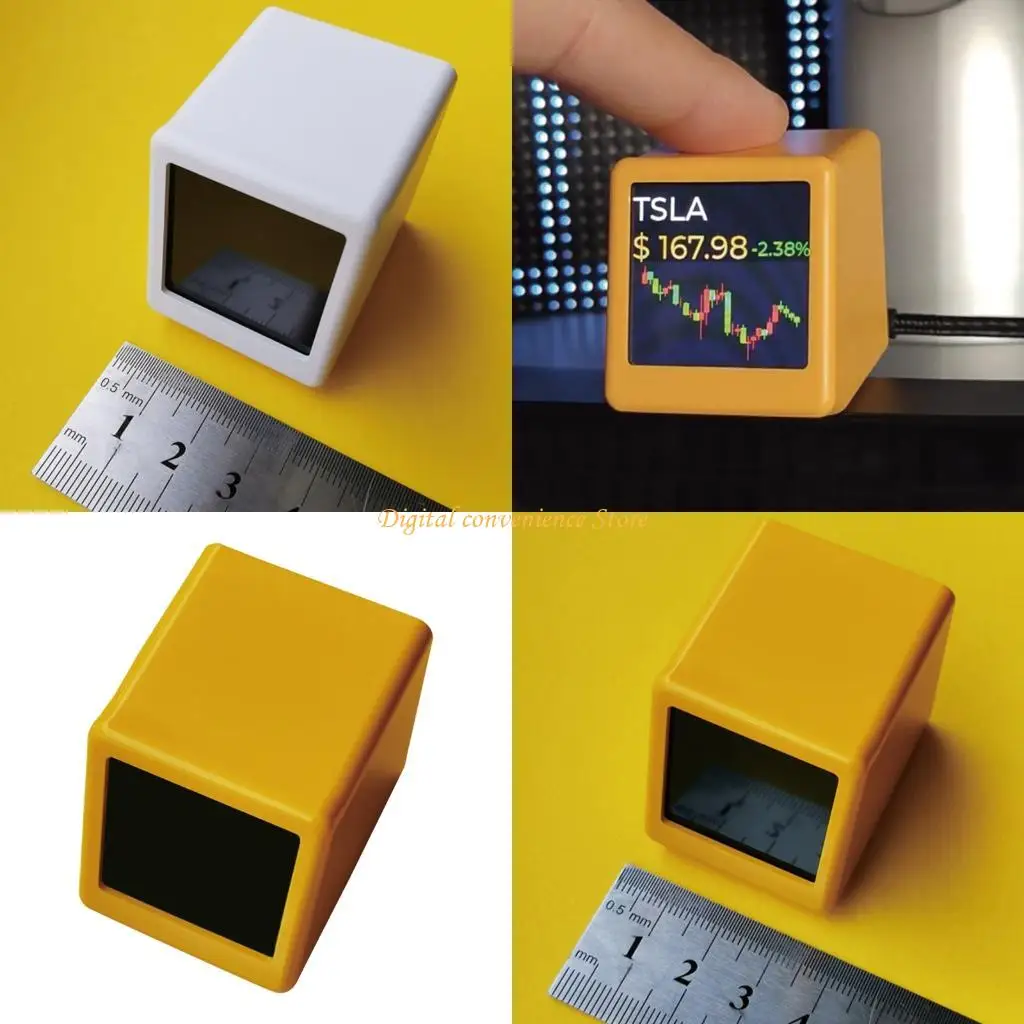 

97QA Personalizeds WiFi Digital Display Trackings Bitcoins Stocks Photo Album Weather Temperature Monitor