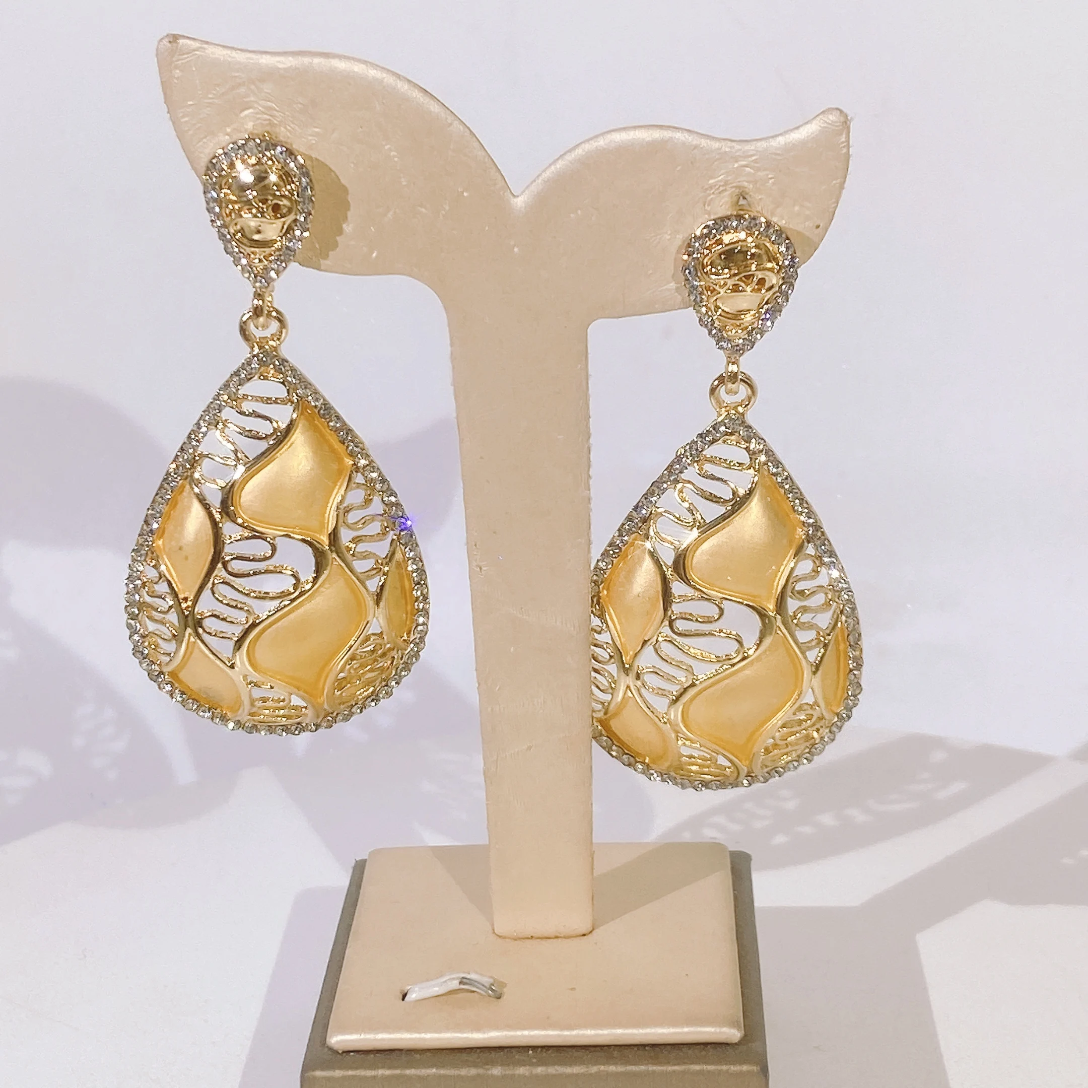 

Luxury 18K Plated Gold Silver Color Pendant Earrings For Woman Fashion Korean Jewelry 2025 New Party Girl's Unusual Earrings