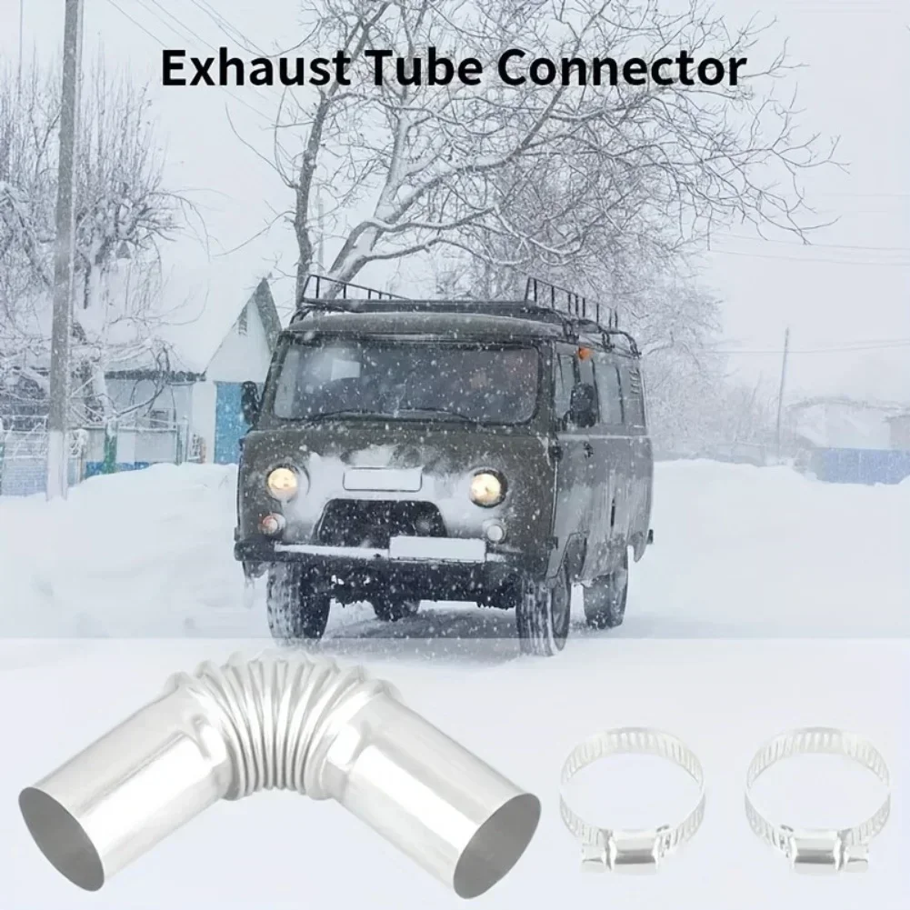 

Stainless Steel 13cm Elbow Tube Exhaust Pipe Connector for Custom Exhaust System Configurations and Integration
