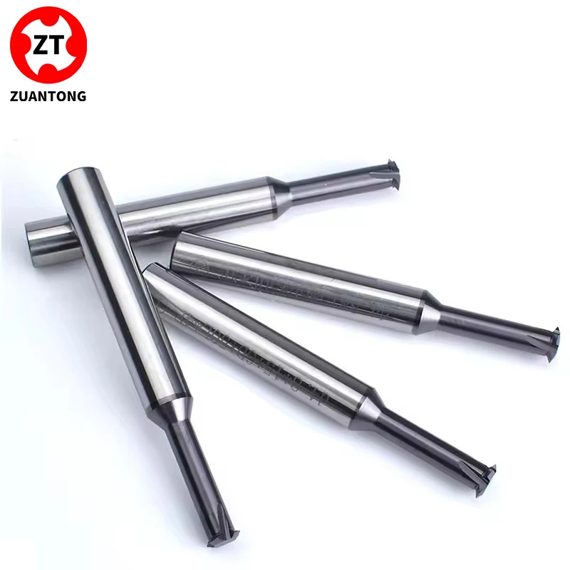 

ZUANTONG CNC 60° Tungsten Steel Single Tooth Thread Milling TiALN Coating M1 M1.2 M1.4 M1.6 M2 M2.5 M3 M3.5 M4-M24 Mills Cutter