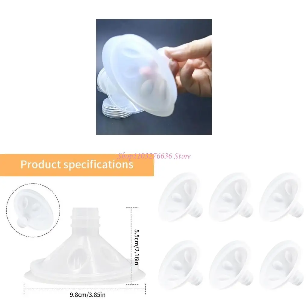 

R6FD 13-24 мм фланцы грудного насоса силиконовый замена грудного насоса Удобная и быстрое закрепление адаптер